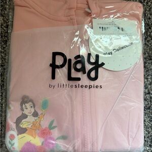 Little Sleepies Princess Belle Peplum Hoodie